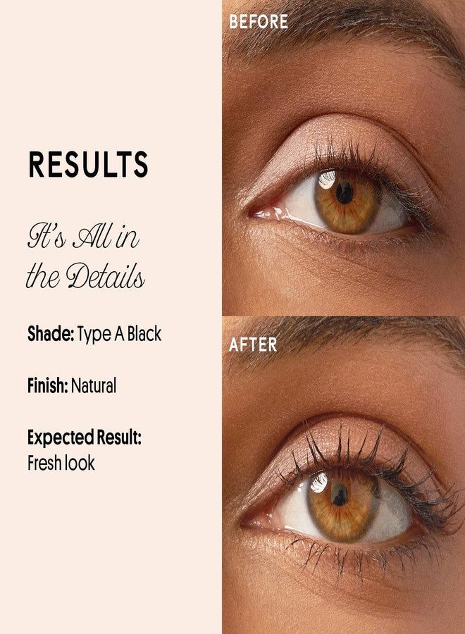 وينكي لوكس ماسكارا وينكي لوكس ديتيل أوينتد – ماسكارا رفيعة ذات خط دقيق مع فرشاة دقيقة رفيعة، تطيل وتكثف وتحدد وتجعد الرموش، تركيبة قابلة للتكثيف، لون أسود من النوع A - Image 4